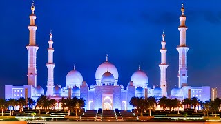 Sheikh Zayed Grand Mosque Abu Dhabi Day amp Night Views Full Tour in 4K Worlds Beautiful Mosque [upl. by Sherman]