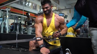 Sergi Constance Mr Olympia Vlog 7 days out  entrenamiento de dorsales y hombro [upl. by Odranreb]