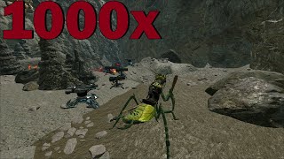 We Played A 1000x FIBERCRAFT SERVER  Ark PvP [upl. by Alansen]