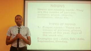 ENGLISH JSS1 INTRODUCTION TO CONTINOUS WRITTING [upl. by Londoner]