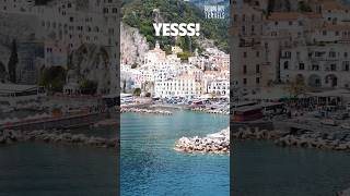 Amalfi Italy Drone Journey amalficoastitaly italy solotravel amalficoast [upl. by Anitnauq]