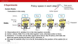 【Literature review23】Learning to Communicate with Deep MultiAgent Reinforcement Learning [upl. by Werbel]