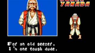 Fatal Fury 2  Jubei Yamandas Theme Sega Genesis [upl. by Icaj348]