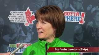 Womens Final Media Scrum  2012 Capital One Canada Cup [upl. by Atauqal]