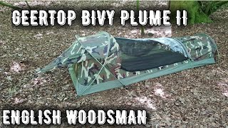 Geertop Bivy Tent Plume ll full review and showing the changes from the last year madel [upl. by Stanwin733]