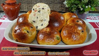 AMBROSIA PAN DULCE CON SABOR A PANETONE FÁCIL Y DIVINO receta Venezolana [upl. by Aikin]