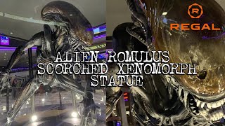 ALIEN ROMULUS SCORCHED XENOMORPH STATUE [upl. by Lalat18]