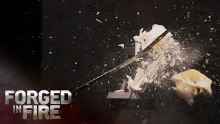 Forged in Fire Shamshir Sword DESTROYS the Competition Season 4 [upl. by Johnath513]