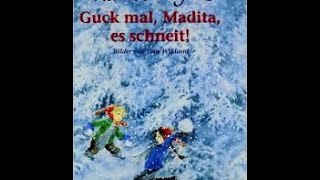 Astrid Lindgren Guck mal Madita es schneit  Bilderbuch Lesung Kinder Buch Hörbuch Weihnachten [upl. by Lleneg]