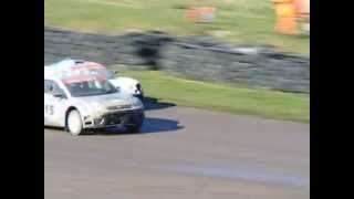 Lotus Exige Vs Ford Fiesta RWD Super Modified Rallycross [upl. by Butch]