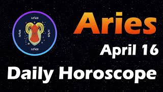 Aries Horoscope Today Aries Tarot today 16th April 2024 arieshoroscope Horoscopia ariestarot [upl. by Ki]