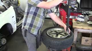 Tire Machine  How to safely dismount and mount a tire [upl. by Gamali]