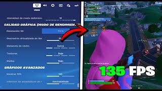 ASI ES EL RENDIMIENTO Y OPTIMIZACION DE FORTNITE EN EL NUEVO CAPITULO 5 [upl. by Sadnac]