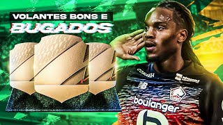 FIFA 22  💥 TOP VOLANTES E SEGUNDO VOLANTES BONS E BARATOS ATÉ 10K  LINKER [upl. by Emelen]