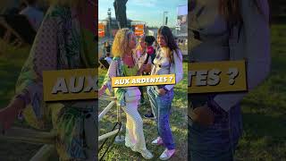 Les influenceurs aux Ardentes 2023  😱⭐️ ardentes ardentes2023 festival summer star shorts [upl. by Annyl]