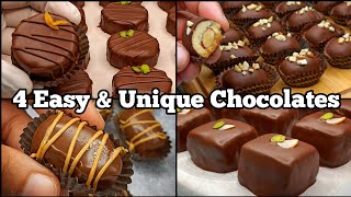 4 Best Homemade Chocolate Treats  Super Delicious Chocolate Desserts Recipes  GuiltFree [upl. by Repooc]