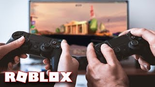 ROBLOX ON THE PLAYSTATION 4 [upl. by Proudman]