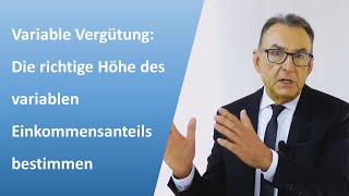 Variable Vergütung Höhe des variablen Einkommensanteils festlegen [upl. by Child338]