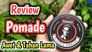 Review Pomade Terbaik Classic Pomade Dari Shantos Romeo [upl. by Ailel280]