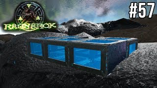 MIJN EERSTE TEK ONDERWATER BASE  ARK Ragnarok 57 [upl. by Aundrea]