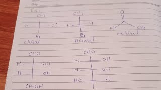 Chirality Chiral center and Achiral center [upl. by Kassey]