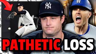 Gerrit Cole Could LEAVE THE YANKEES Because of This Dodgers WIN 2024 World Series Recap [upl. by Edia835]