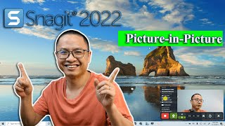 Snagit 2022 PictureinPicture Effect Tutorial For Beginners [upl. by Gernhard480]