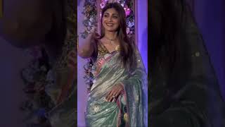 Shilpa shetty beautiful saree lookshilpashettyshilpashettysareefashionsareedesignsshortvideo [upl. by Stevens]