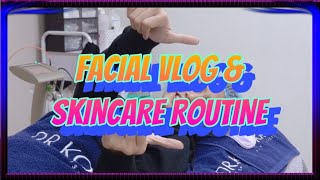 Facial Vlog amp Skincare Routine [upl. by Franz147]