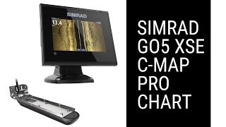 Simrad GO5 XSE CMAP Pro Chart review [upl. by Currie77]