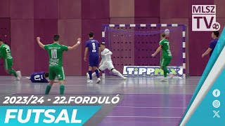 Újpest FC220VOLT – Nyírbátori SC  53  Férfi Futsal NB I  22 forduló  MLSZTV [upl. by Akahs]