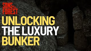 How to Open the Luxury Bunker Door in Sons Of The Forest [upl. by Charmion68]