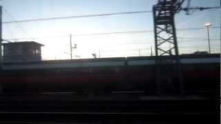 Regional Train Leaving Milano Centrale On Board Passenger View [upl. by Turley]