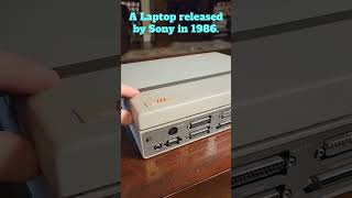 A Laptop released by Sony in 1986 [upl. by Mabelle]