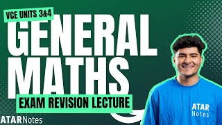 VCE General Maths 3amp4 Exam Revision Lecture 2024 [upl. by Jeu]