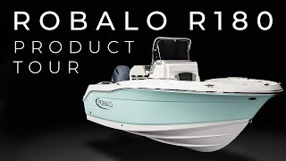 R180 Product Tour  Robalo Center Console [upl. by Arehahs]