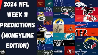 NFL WEEK 11 PREDICTIONS FOR EVERY GAME [upl. by Murray]