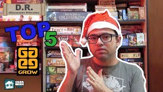 TOP 5 Jogos da Grow  Casa NERD lol [upl. by Atnuahsal718]