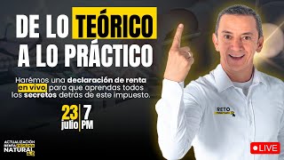 De lo teorico a lo practico Renta Persona Natural 20232024 [upl. by Britton]