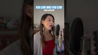 You Love Who You Love  Zara Larsson  Cover by Kathy Wen [upl. by Nanerb]