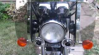 How to Make Inexpensive Custom Windshield Mounts for Yamaha Virago XV750 Part 2 of 2 [upl. by Assiruam]