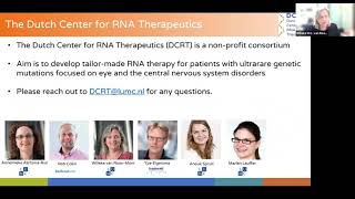 Development of N1 RNA Therapies in the Netherlands and Europe [upl. by Lole]