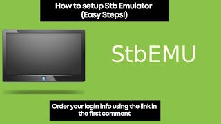 How to setup Stb Emulator  Easy steps 2024 [upl. by Sadonia796]