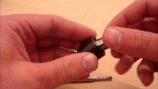 How to fit and remove a collet from a router [upl. by Oiracam489]