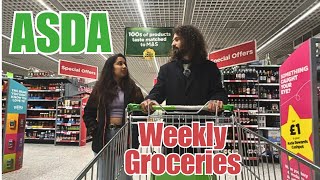 Weekly Grocery Shopping At ASDA Superstore In Colindale  London [upl. by Eleonore]