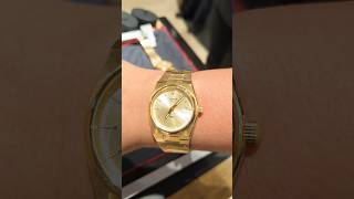 TISSOT PRX quartz gold plated watch T1374103302100 wrist roll tissot tissotprx watch [upl. by Harrell]