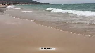 Playa Bolonia Tarifa  Cádiz Julio 2024 Walking along the shore of Playa Bolonia [upl. by Lazes328]