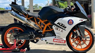 🎥 รีวิว KTM RC390 ปี16 วิ่ง 24000 กิโลแท้  EP263 By PeeJun BIGBIKE Phayao 🙏🏻☺️ [upl. by Acimat]