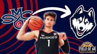 Aidan Mahaney COMMITS TO UCONN  The Huskies are a preseason top five team [upl. by Mott]