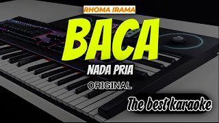 BACA karaoke nada pria [upl. by Eldreda]